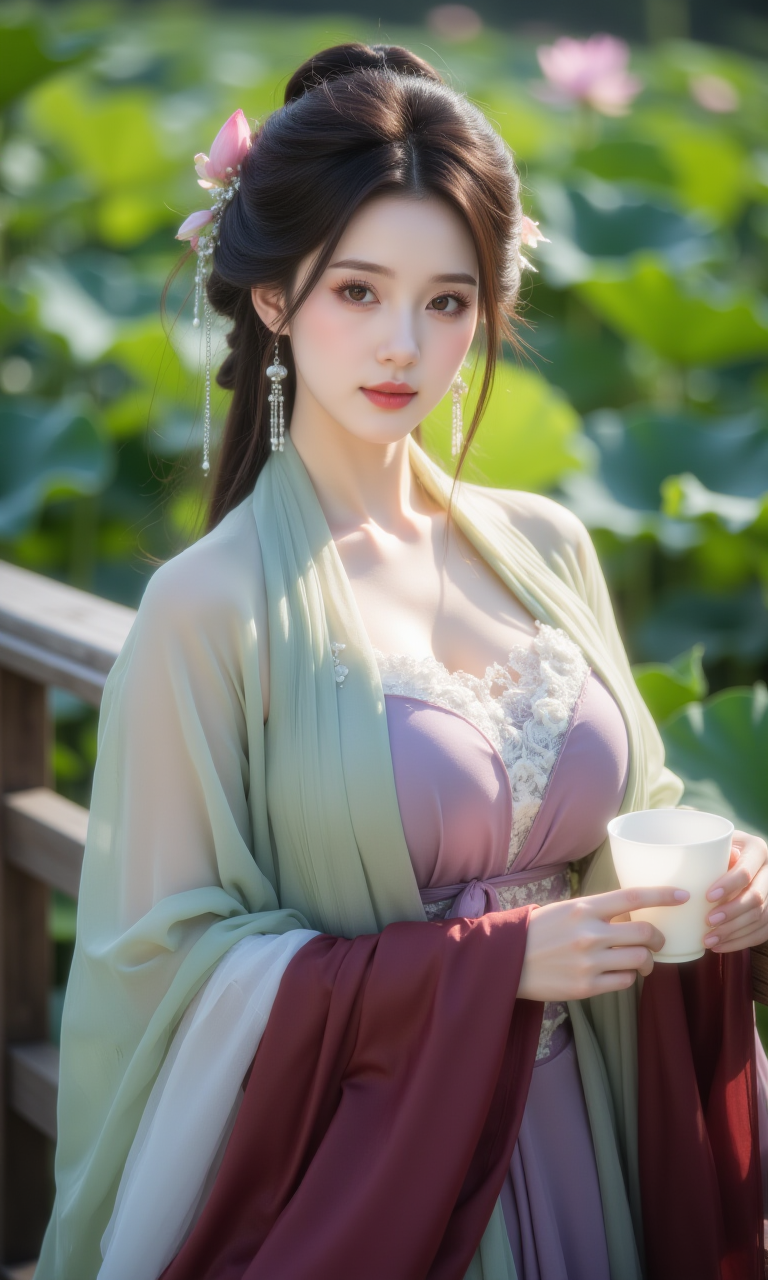 Fuxl-lora-宋风汉服唐宋风汉服『MX037』-微草幻图