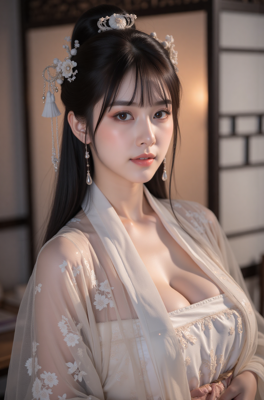 Fuxl-lora-妮妮汉服 292MB『MX007』-微草幻图