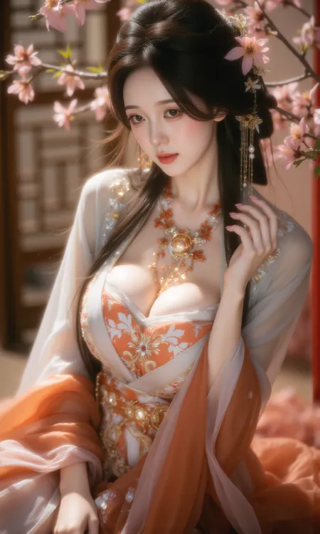 Fuxl-lora-唐宋风汉服『MX035』-微草幻图