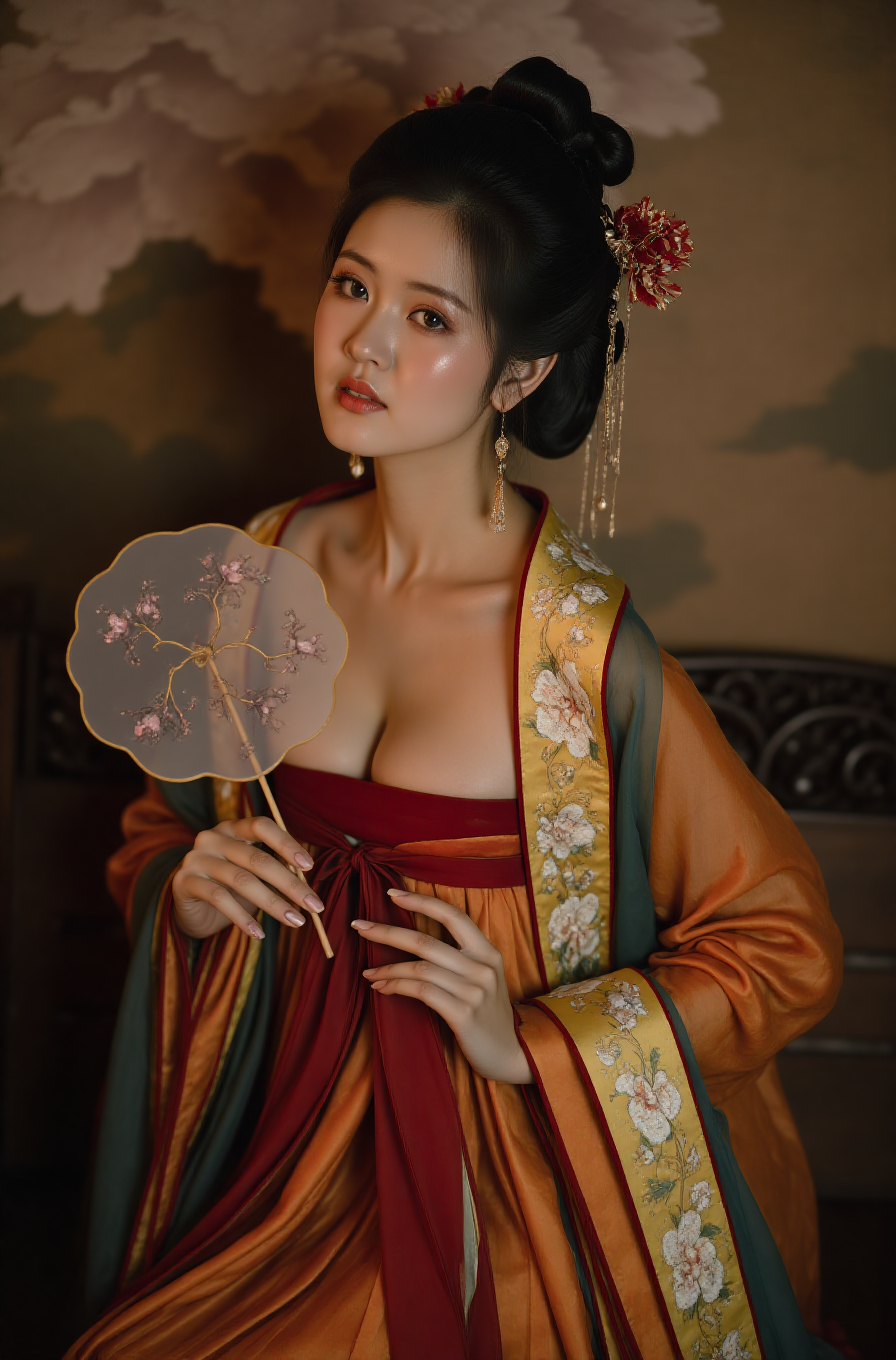 Fuxl-lora-宋抹胸汉服『MX018』-微草幻图