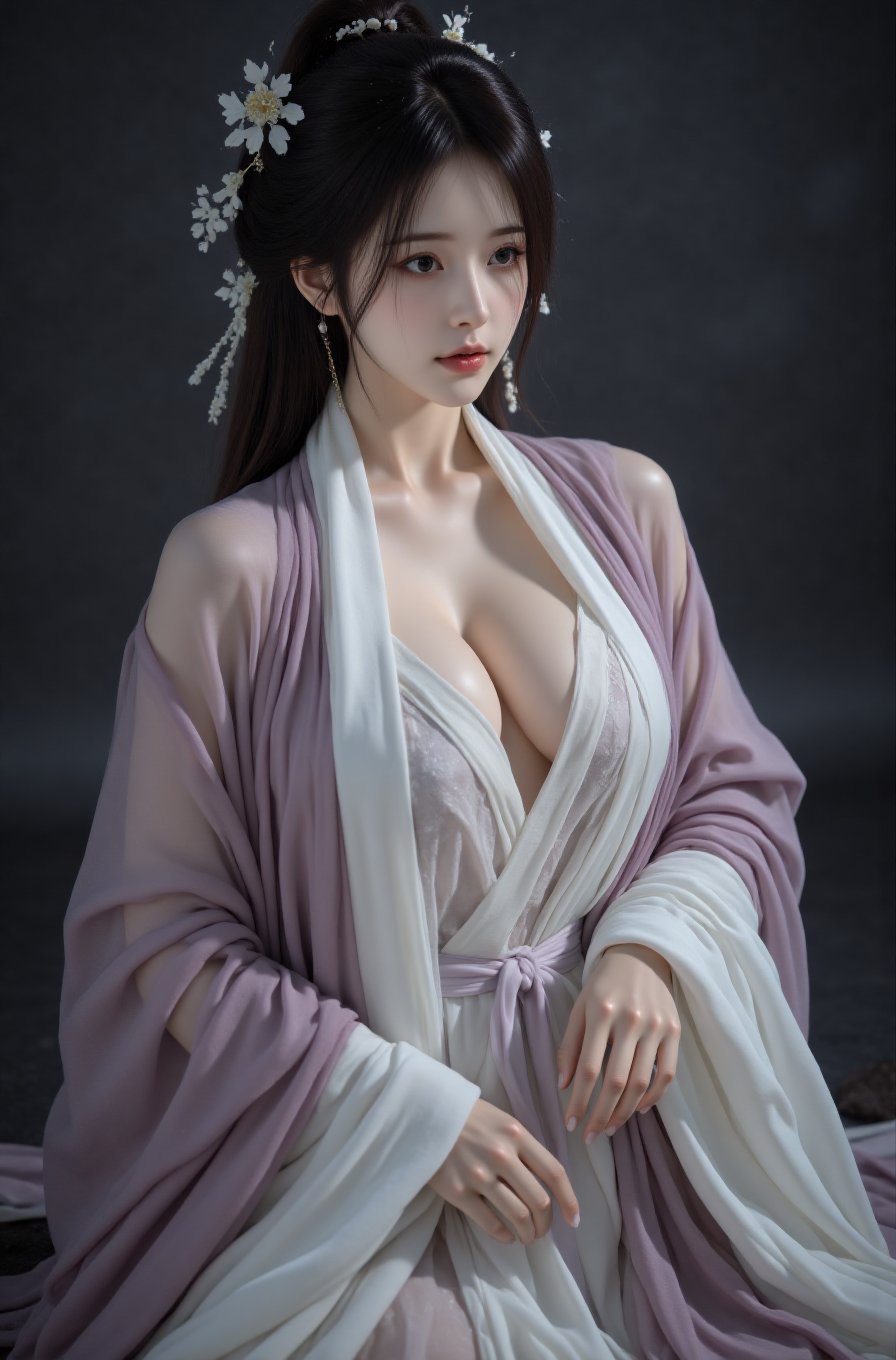 Fuxl-lora-裹胸汉服『MX019』-微草幻图